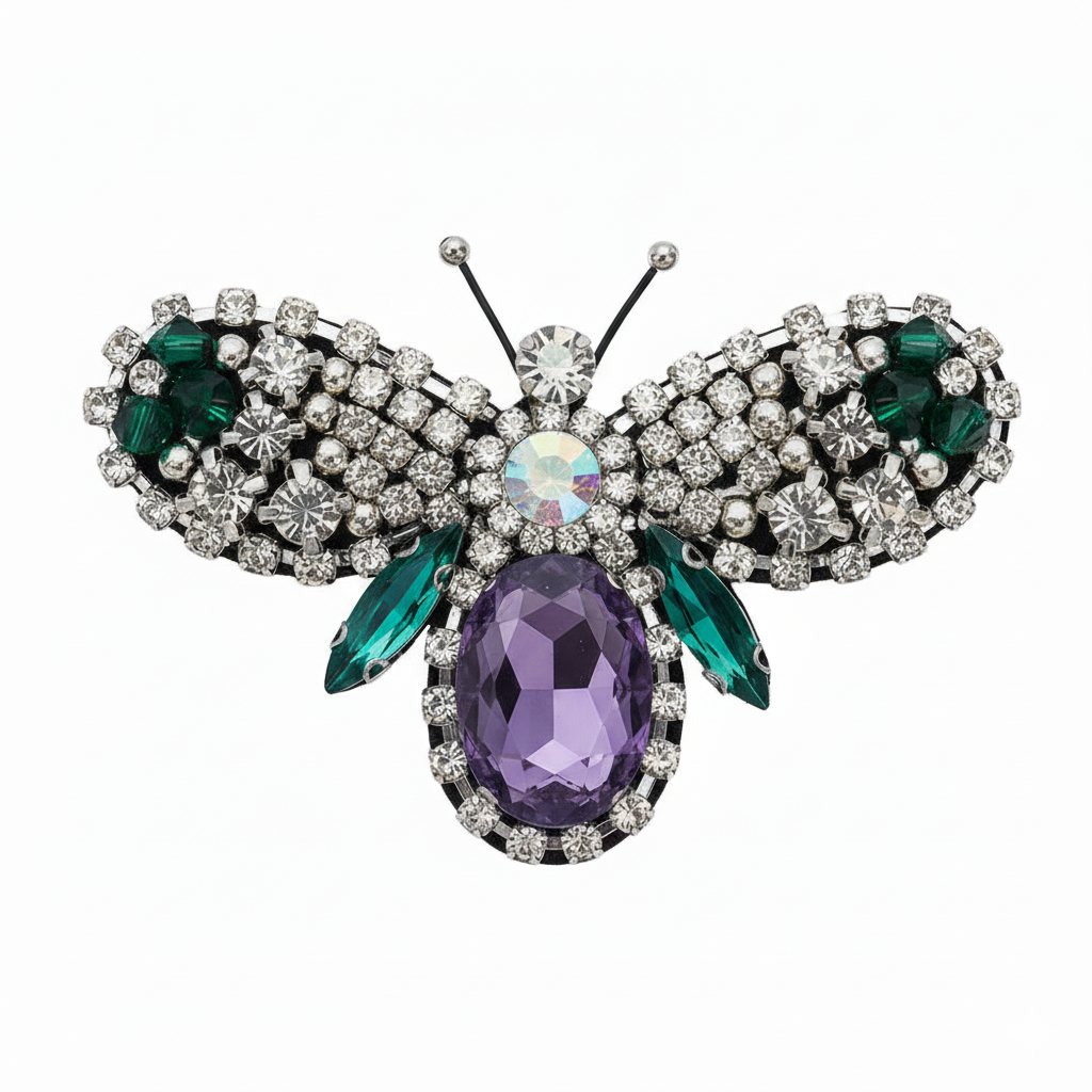 Butterfly Bling -  Purple